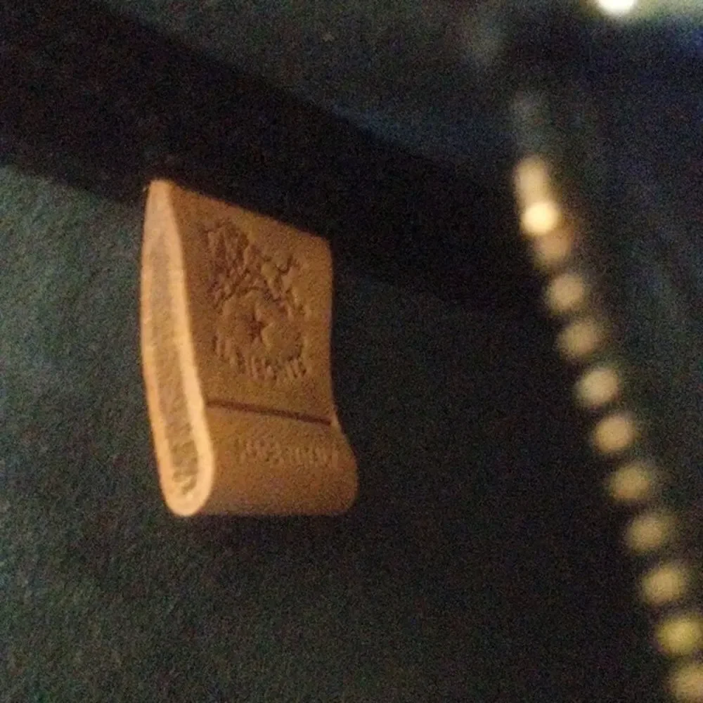 IL BISONTE Rare Italian Leather Satchel/ Tote Bag